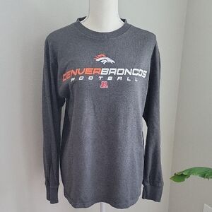 Denver Broncos Gray Long Sleeve T-Shirt
